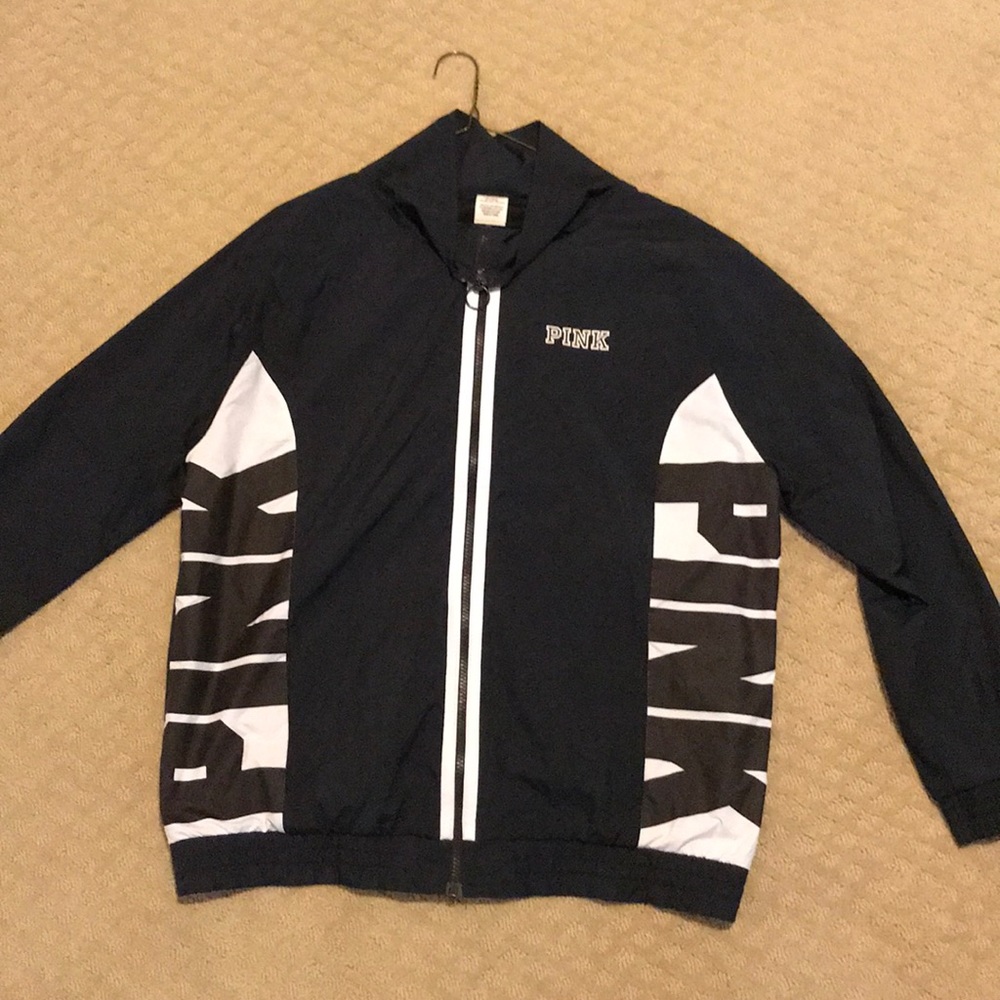 VS Pink rain jacket